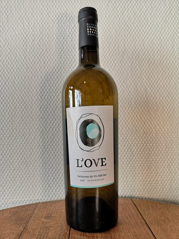 bouteille vin blanc love