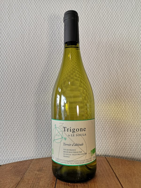 bouteille vin blanc trigone soula