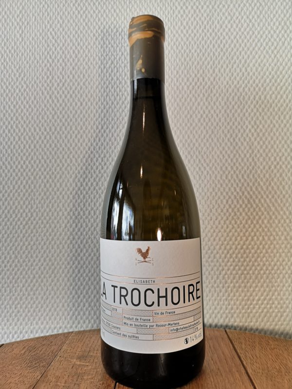 bouteille vin blanc trochoire